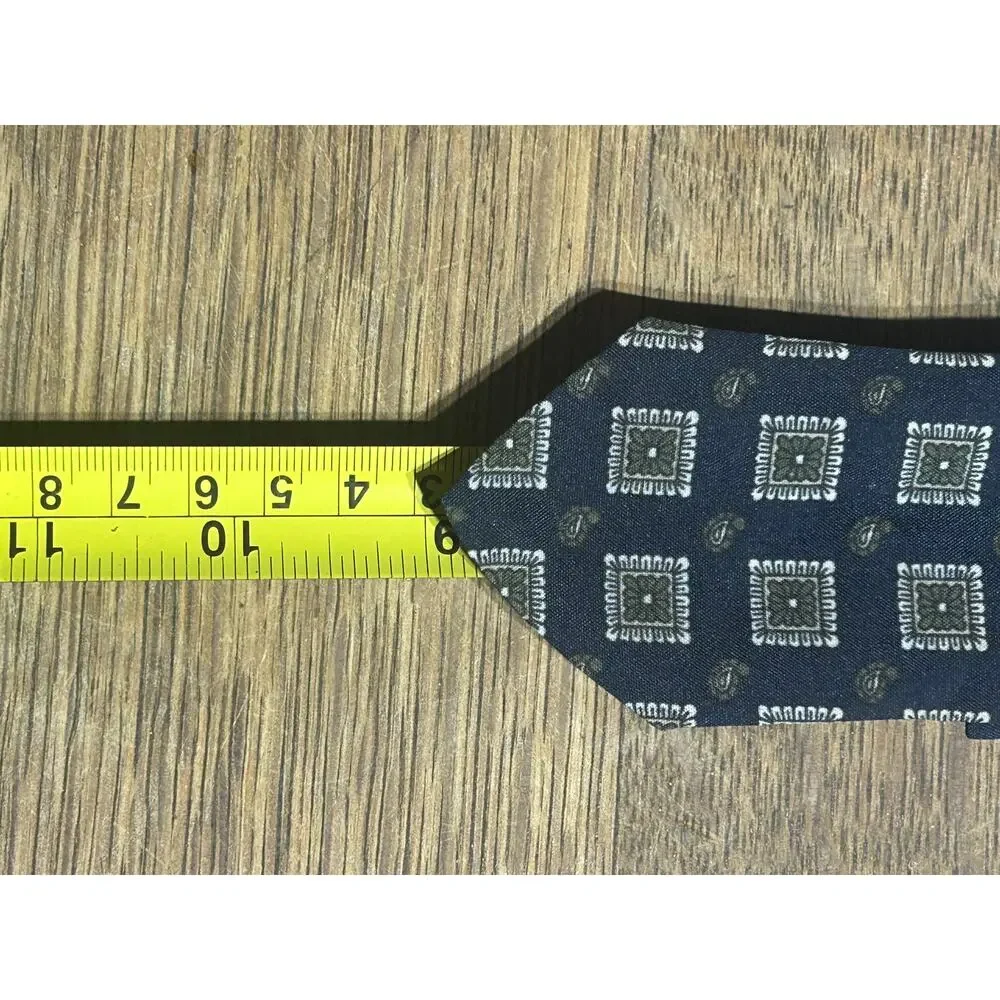 Boys Navy Clip on tie 9 inches long